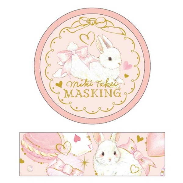 [러블리 토끼] 클로즈핀 타케이미키 금박 마스킹테이프샐러드마켓