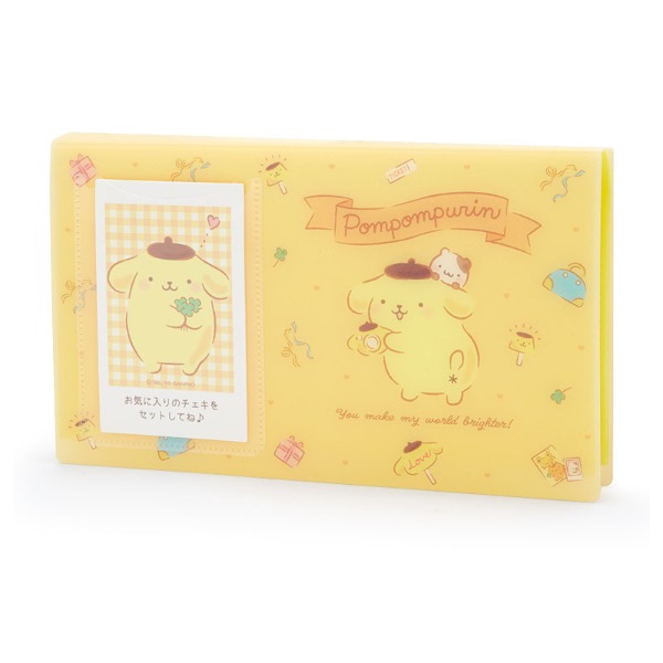 산리오 엔조이 아이돌 시리즈 포토카드 앨범 바인더 : 폼폼푸린샐러드마켓