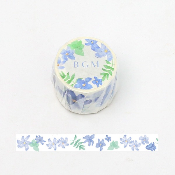 [푸른 꽃] BGM 마스킹테이프 30mm샐러드마켓