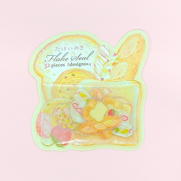 클로즈핀 타케이미키 금박 조각 스티커 : 베이커리샐러드마켓