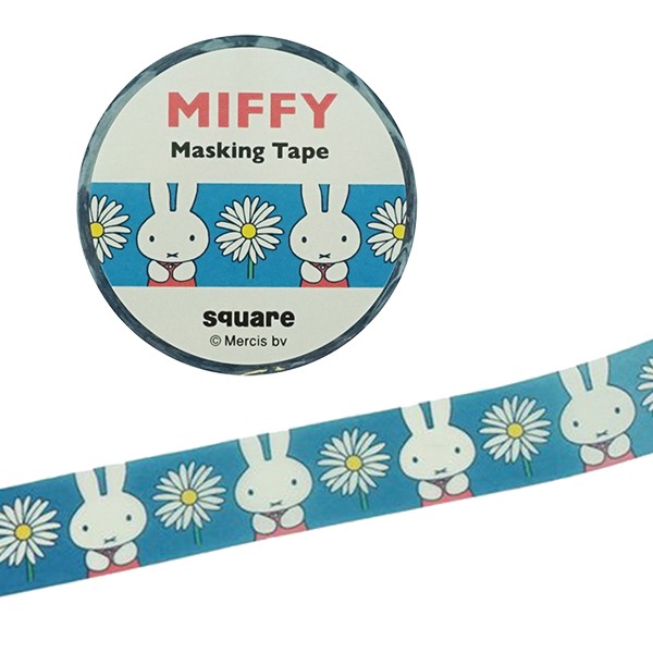 미피 마스킹테이프 15mm : 블루 민들레샐러드마켓