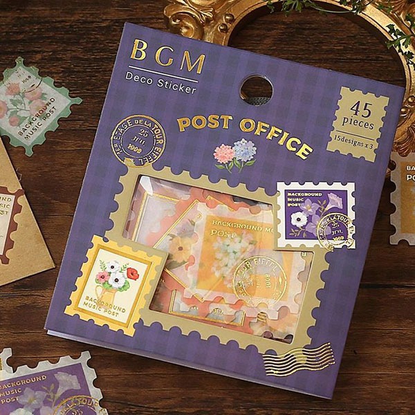 BGM 우표 마스킹 조각 스티커샐러드마켓