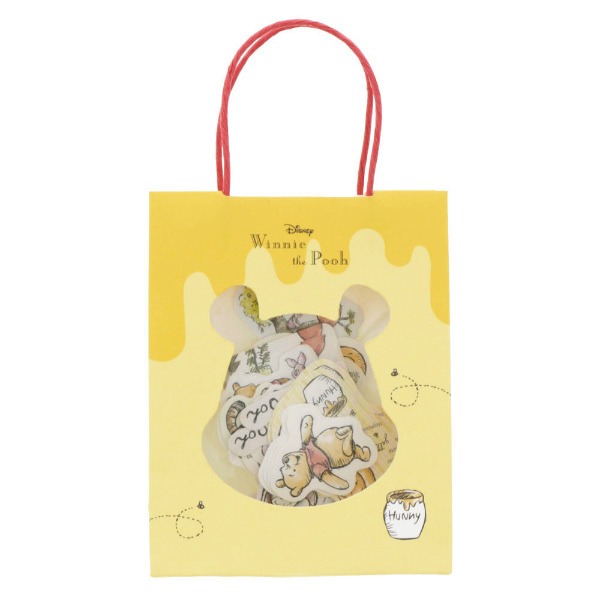 디즈니 곰돌이푸 쇼핑백 조각 스티커 : 옐로우샐러드마켓