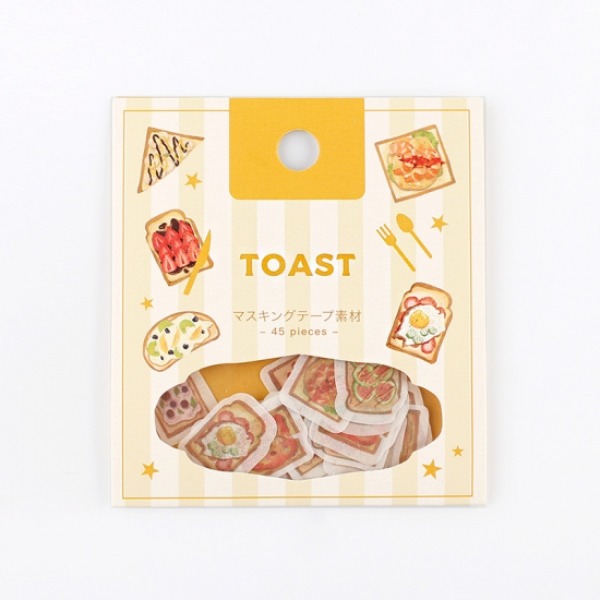 BGM 마스킹 조각 스티커 : 토스트샐러드마켓