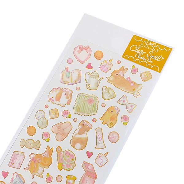 클로즈핀 타케이미키 후치 금박 스티커 : 토끼 룸샐러드마켓