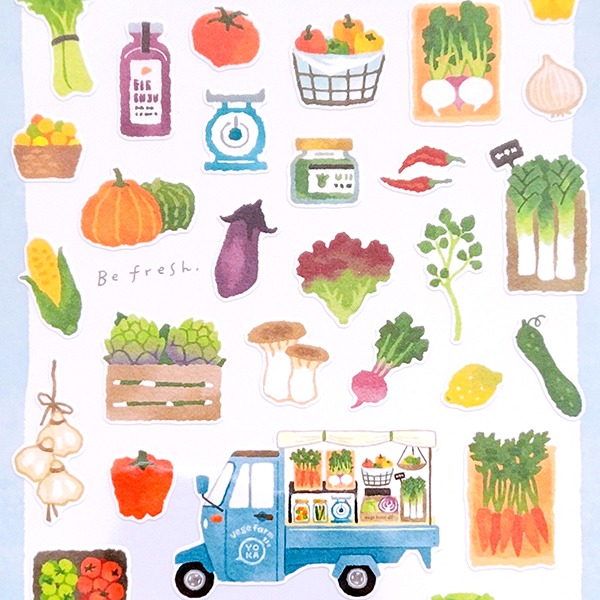 마인드웨이브 코토리마치 쇼핑 스티커 : 채소샐러드마켓