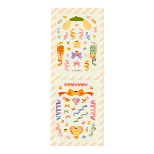산리오 귀여운 커스터마이즈 시리즈 데코레이션 스티커 : 폼폼푸린샐러드마켓