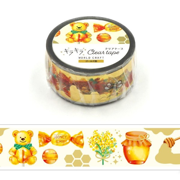 월드크래프트 키라키라 클리어 투명 데코 테이프 20mm : 꿀샐러드마켓