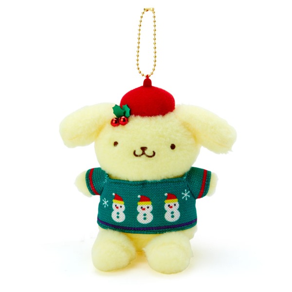 산리오 크리스마스 스웨터 디자인 시리즈 마스코트 인형 : 폼폼푸린샐러드마켓