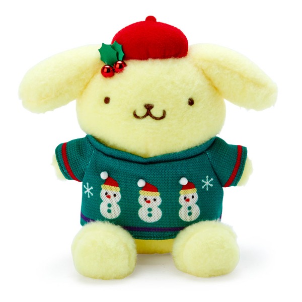 산리오 크리스마스 스웨터 디자인 시리즈 인형 : 폼폼푸린샐러드마켓