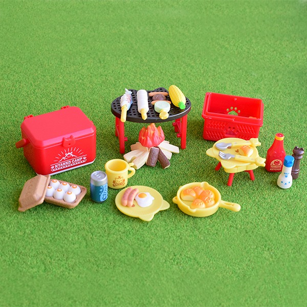 냥코 캠프 가챠 미니어쳐 소품샐러드마켓