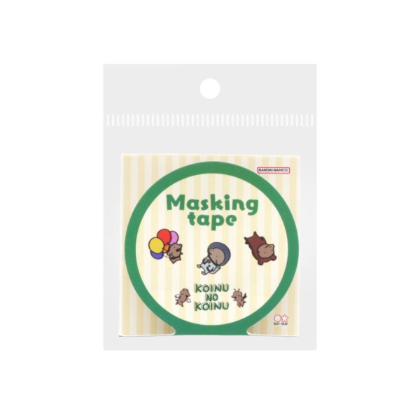 코이누노 코이누 강아지 마스킹테이프 15mm : 그린샐러드마켓
