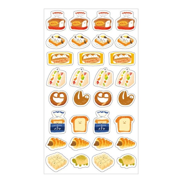 후루카와 오카시나 동물 공방 투명 스티커 : 빵샐러드마켓