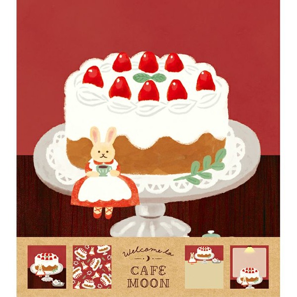 후루카와 카페 MOON 스퀘어 떡메모지 : 케이크샐러드마켓
