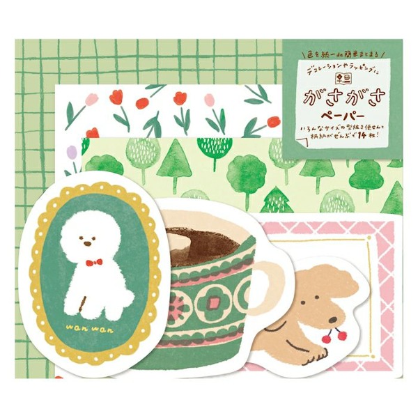 후루카와 와타시비요리 디자인 데코 페이퍼  : 그린샐러드마켓
